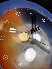 Aciphex Rabeprazole Sodium Advertising Wall Clock Blue Orange Pharma Promo￼