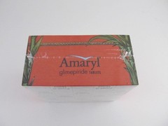 Amaryl Glimepiride Tablets Post-it Notes Pad Drug Rep Pharmaceutical Advertising