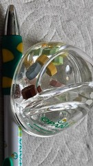 Opana ER Oxy Floating Paperweight & Collectible Pen Set Drug Rep Pharmaceutical