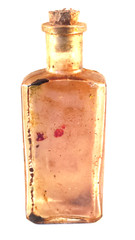 TERPENTIN OIL,Glass Apothecary Clear Jar, Dr. Schoenfeld-Duseldorf, 50ml, 1930’s