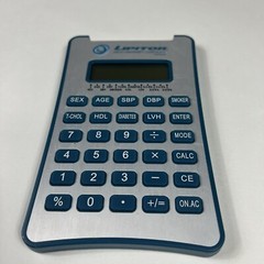 Pharmaceutical Drug Rep Collectibles Lipitor Dosage/Risk Calculator 6.5″ X 4″