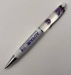 VTG Advair Diskus Pen Pharmaceutical Drug Rep Advertising Metal Float Pen