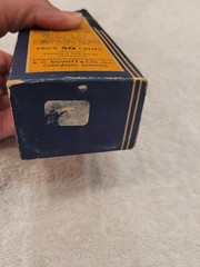 Vintage DeWitt’s Creosant Cough Syrup Bottle w/ Box Insert Paperwork Pharmacy Ad