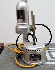 VINTAGE SODIUM LAB ARC Polariscope Light Source General Electric Vapor Lamp Comp