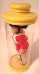 Vintage Warner Lambert Pharmaceutical British Guard Soldier Doll Tube Drug Rep