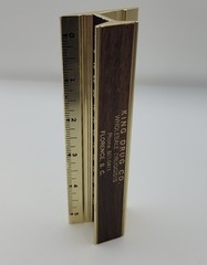 King Drug Company Wholesale Druggist Florence SC Paperweight Thermometer Ruler