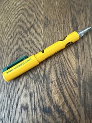 Drug Rep Pen Collectible Pfizer RIMADYL yellow Plastic