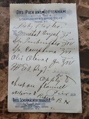 100 antique prescriptions (1912): Opium, Poppy, Ergot, Dionin, Codeine & Anodyne