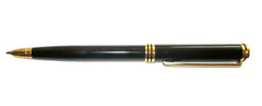Hard to Find Black & Gold Lotensin Drug Rep Pharmaceutical Metal Pen Clicker #23