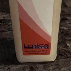 Lyrica Hand Soap Still In Bottle Drug Rep Promo