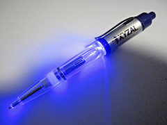 XYZAL Drug Rep Ink PEN Light Purple or Yellow Collectible Pharmaceutical Medical