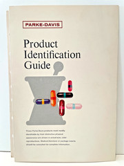 Vintage Park-Davis Product Identification Guide 1966 Pharmaceuticals Great Color