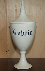 14 LARGE ORIGINAL ANTIQUE ITALIAN APOTHECARY HABERDASHERY CHEMIST CERAMIC JARS