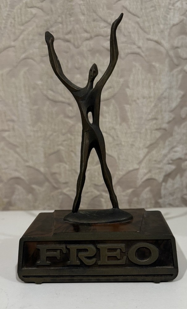 Vintage FREO Abstract Bakelite/ Bronze Pharmacy Sculpture by Schultz