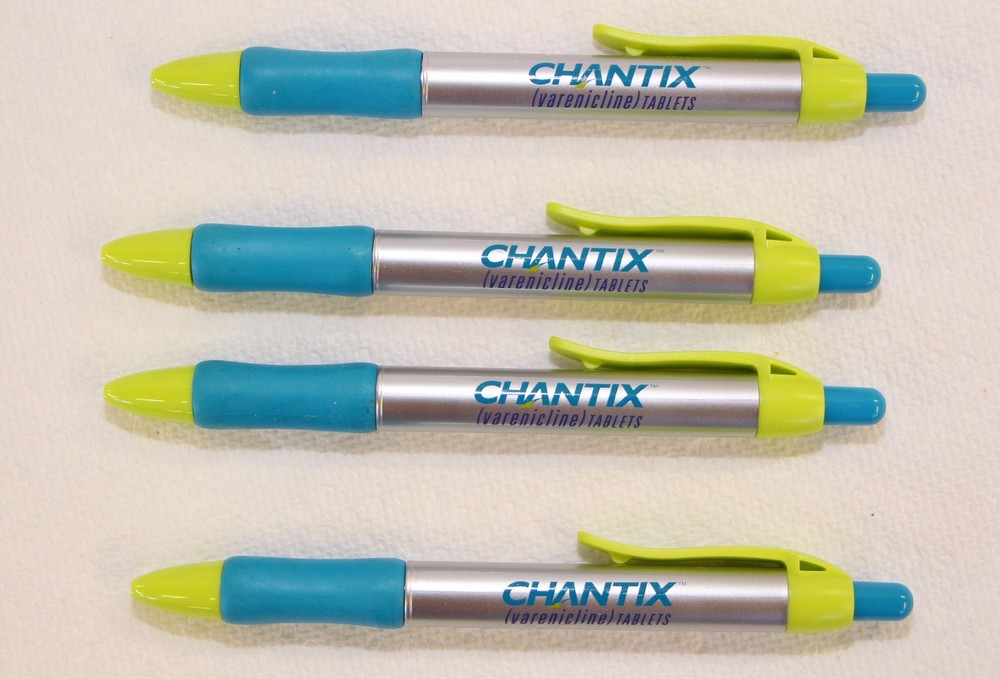 4 Plastic Pharmaceutical Pens New