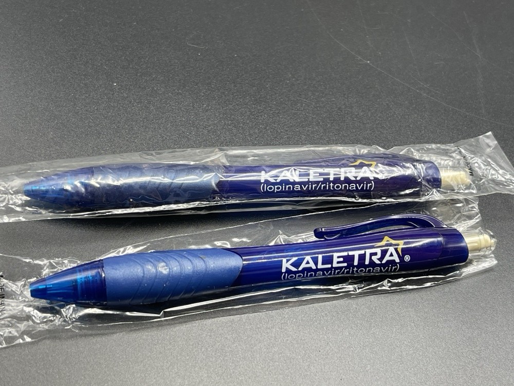 Pharmaceutical Drug Rep Mechanical Pencils – Kaletra – Lot Of 2
