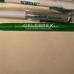Lot Of 4 Pfizer Viagra Norvasc Celebrex PLASTIC PENS, DRUG REP Pharmaceutical