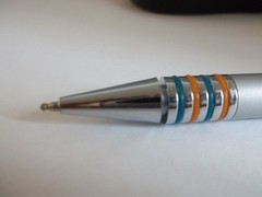 Amrix Promotional Pen w/Grip Metal– Medium Weight
