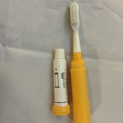 Vintage Fiorinal with Codeine Travel TOOTHBRUSH UNUSED Pharmaceutical Drug NOS