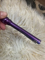 RARE VINTAGE 1990s Purple Metal Pen Flashlight Pharmaceutical Rep Pharmacy Zith