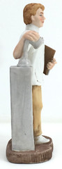 Lefton Vintage Eye Doctor Optometrist Porcelain Figurine