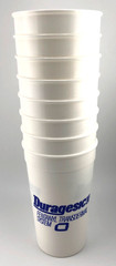 Lot of 8 Vtg Duragesic Fentanyl Plastic Drinking Cups Pharmaceutical Sales Merch