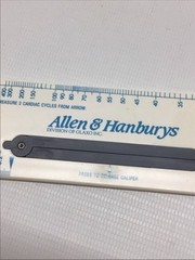 Vintage Allen & Hanburys Glaxo Trandate Labetalol HCl Pharma Promo Ruler Caliper