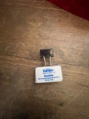 Promotional Pharmaceutical Binder Clip Xanax