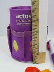 Actos LOT Character PENS, HOLDER CLIPS Drug Rep Pharmaceutical Promo Advertising