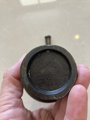 Mortar and Pestle, Metal Small America’s Bicentennial 76 Rx Apothecary Pharmacy