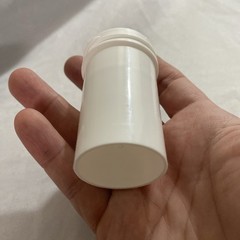 BERRY Plastics Corporation Plastic Ointment Jars 1/2 Oz White Plastic With Caps