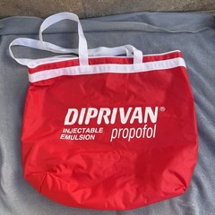 Diprivan Propofol Tote Bag Pharmaceutical Memorabilia Promo Advertising