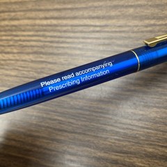 VTG Pharmaceutical Advertising COZAAR / HYZAAR BIC Clic Pen RX Rep WRITES