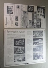A HISTORY OF PHARMACY IN PICTURES 1954 19 PRINTS ORIG MAILER PARKE DAVIS