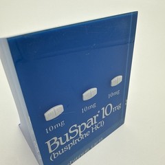 Buspar Pharmaceutical Rep Paperweight Display Advertisement Sign Promotional