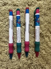 Lot of 4 Ambien Drug Rep Pharmaceutical Promo Advertising Pens Wide Body