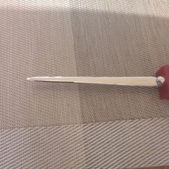 Pharmaceutucal Drug Rep Promo Letter Opener. 9.5 inch Branded Vintage Promo