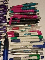 Pharmaceutical Ballpoint Pens Drug Rep Promo Lot of 80 Zoloft, Celebrex, Zyrtec