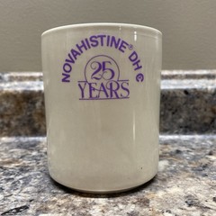Novahistine DH Coffee Mug Cup 12oz Discontinued Promo Pharma Drug Advertising