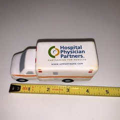 Vintage Hospital Physician Partner STRESS Car MEDICAL REP LOGO Rare
