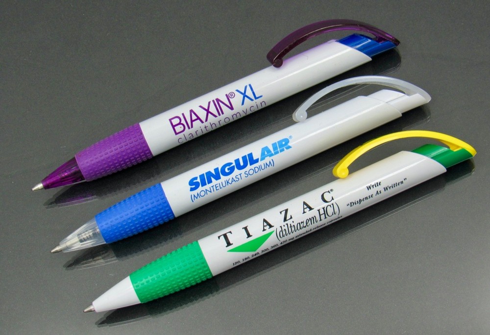 Biaxin Singulair Tiazac PENS Drug Rep Pharmaceutical Promo Advertising Lot of 3