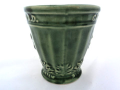 Vintage McCoy Green Schering Coricidin Pharmacy Mug