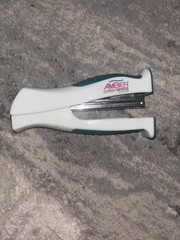 Ambien White & Teal STAPLER Drug Rep Pharmaceutical Promo Advertising