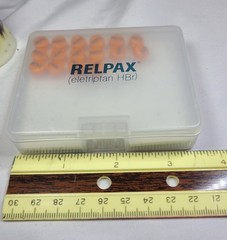 Relpax Pharmaceutical Promotional Tacks Push Pins Orange 2003 Pfizer