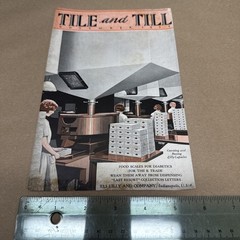 Tile And Till Magazine Eli Lilly And Company November 1932 Indianapolis Indiana