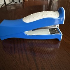 Uroxatral collectible blue and white stapler EUC