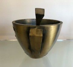 Vintage Pharmacy Class 1973 Mortar & Pestle Rx Secundum Artem Schering