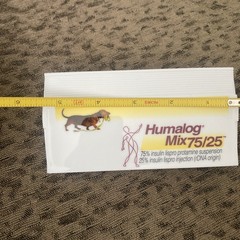 Humalog Drug Rep Pharmaceutical Promo Medical Advertising Chip clip magnet