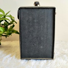Vintage Partabmull Gobindram Wood Leather Homoeopathic Medicine Case Travel W629