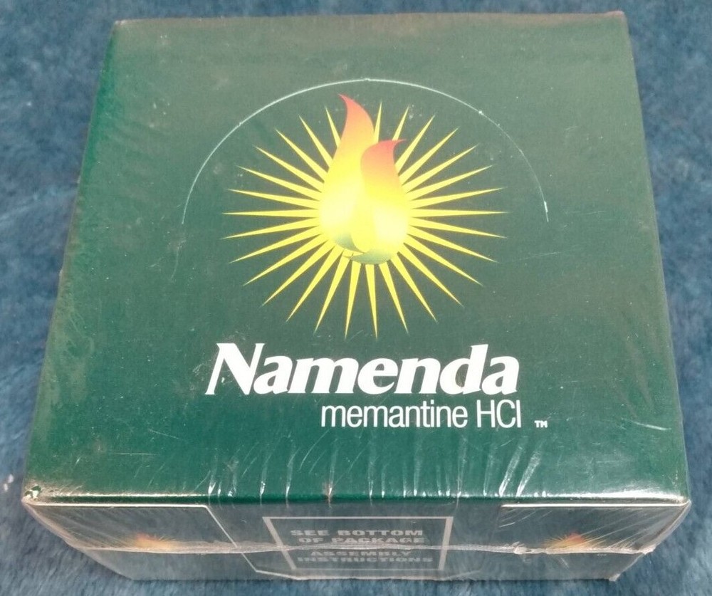 NAMENDA Pharmaceutical Drug Rep Note Pad 4“ x 4“- New & Sealed – Free shipping